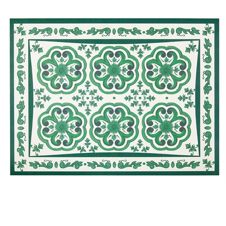 tovaglietta blues verde smeraldo